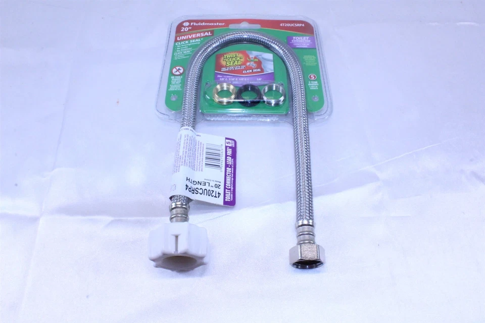 Fluidmaster Universal Click Seal Toilet Connector 20" 4t20ucsrp4