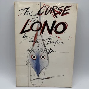 The Curse of Lono by Hunter S. Thompson & Ralph Stedman Paperback 1983 1st Print - Picture 1 of 17