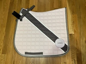 Eskadron Dressage Saddle Pad - Classic Sports SS 2017 (Powder Pink/Choco Chip) - Picture 1 of 1