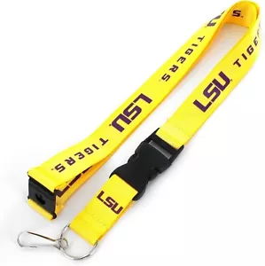 LSU Tigers Detachable Lanyard - Picture 1 of 1