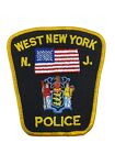 US West New York New Jersey Polizei Aufnäher