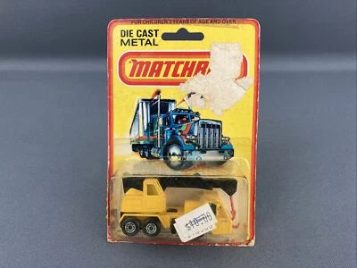 Vintage Matchbox Superfast No. 49 Mobile Crane Yellow 1/64 Diecast NIB - Image 1 of 4