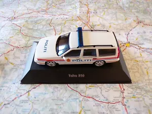 Volvo 850 Police Atlas 1/43 en boite - Picture 1 of 3