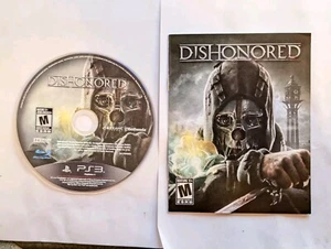 Dishonored - PlayStation 3 PS3 - Disc And Manual Only, Ships In CD Case, Tested - Picture 1 of 3