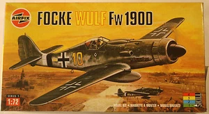 Alemania Focke-Wulf Fw 190D Alcaudón, Kit Heller 1/72 01064, Kit Modelo Avión - Imagen 1 de 1