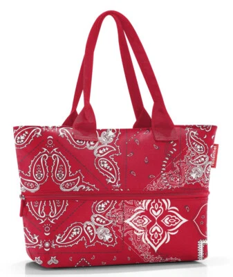 reisenthel shopper e1 Tasche Einkaufstasche Damentasche bandana red RJ3087 - Bild 1 von 4