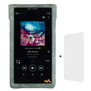 Para Sony NW-WM1AM2 / WM1ZM2, Hecho a Mano Estuche Cubierta Protector de Pantalla - Imagen 1 de 44
