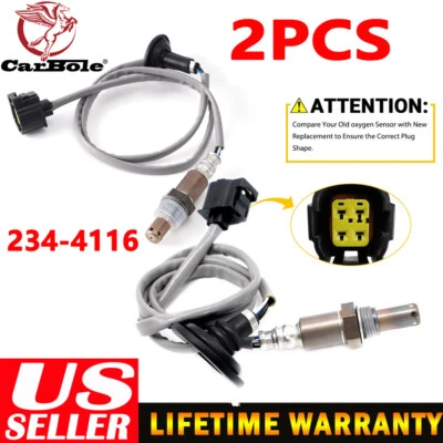 2x Sensor de oxígeno 1588A141 para Mitsubishi Outlander Lancer 2008-2017 234-4116 Foto 1 de 4