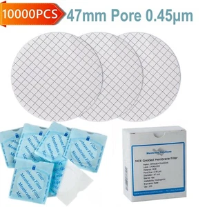Filtros de membrana cuadriculada MCE, 47 mm de diámetro, 0,22 micras 0,45 μm tamaño de poro, estéril - Imagen 1 de 24