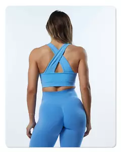 Soft High Waist Compression Scrunched Butt Seamless Yoga Set - Picture 1 of 3