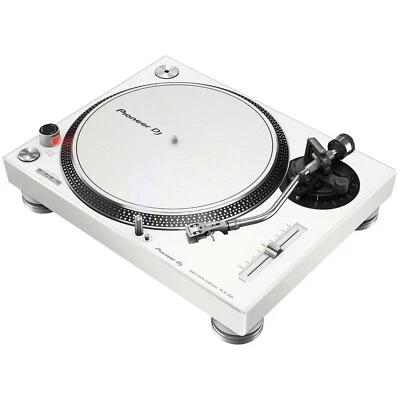 Pioneer DJ PLX-500 Direct Drive Turntable, White - Image 1 of 3