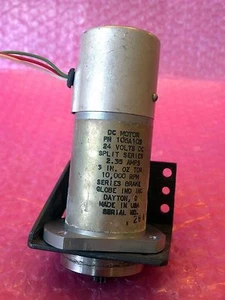 Dayton Dc Motor 106A103 24 V 2.35 Amps Split Series 10000 Rpm Globe Ind Usa - Picture 1 of 10