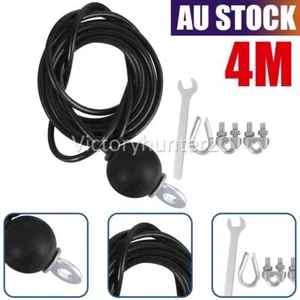 4M Adjustable Gym Cable Wire Rope Heavy Duty Steel Replacement Part Home Fitness - Picture 1 of 9