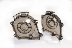 P2R Transparent Black Upper Timing Covers Fits: 1999-2003 Acura TL J32A1 J32A2 - Picture 1 of 2