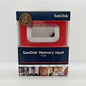 SanDisk Memory Vault 16GB Original Storage Life up to 100 Years w/ USB Cable - Afbeelding 1 van 5
