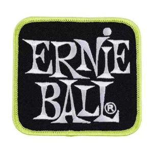 Ernie Ball EB Stacked Logo Patch Green Embroidered - Picture 1 of 1