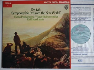 KONDRASHIN CONDUCTS DVORAK SYMPHONY NO 9 VPO DECCA SXDL 7510 - Picture 1 of 4