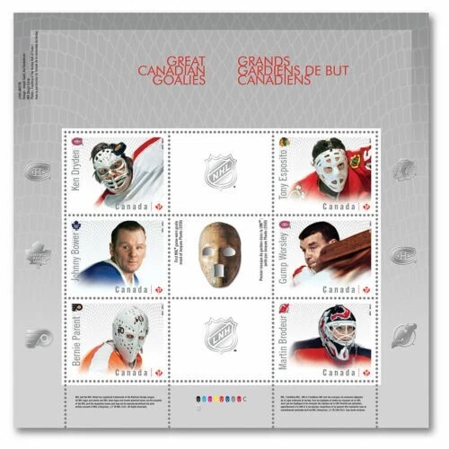 Canada - 2015 - Scott #2866 - Hockey - Souvenir Sheet - Mint Never Hinged - Image 1 of 1