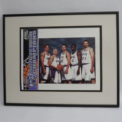 Sacramento Kings 2002 Pacific Division Champions Poster Cover