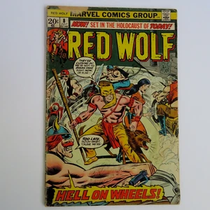 Red Wolf 8 (1973) Hell on Wheels Marvel S - Picture 1 of 11