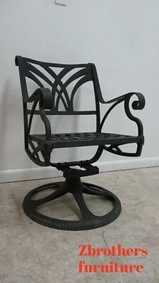 Silla basculante giratoria Cast Classics Montecristo aluminio fundido H Foto 1 de 4