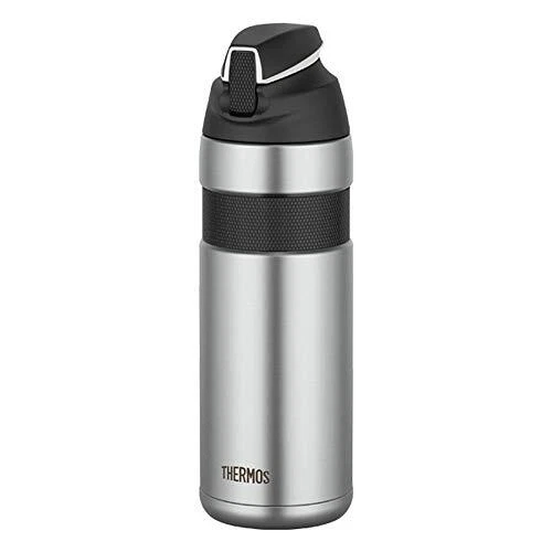 Botella de paja aislada al vacío Thermos Ffq600 Sbk 600 ml S frascos de vacío negros Foto 1 de 1