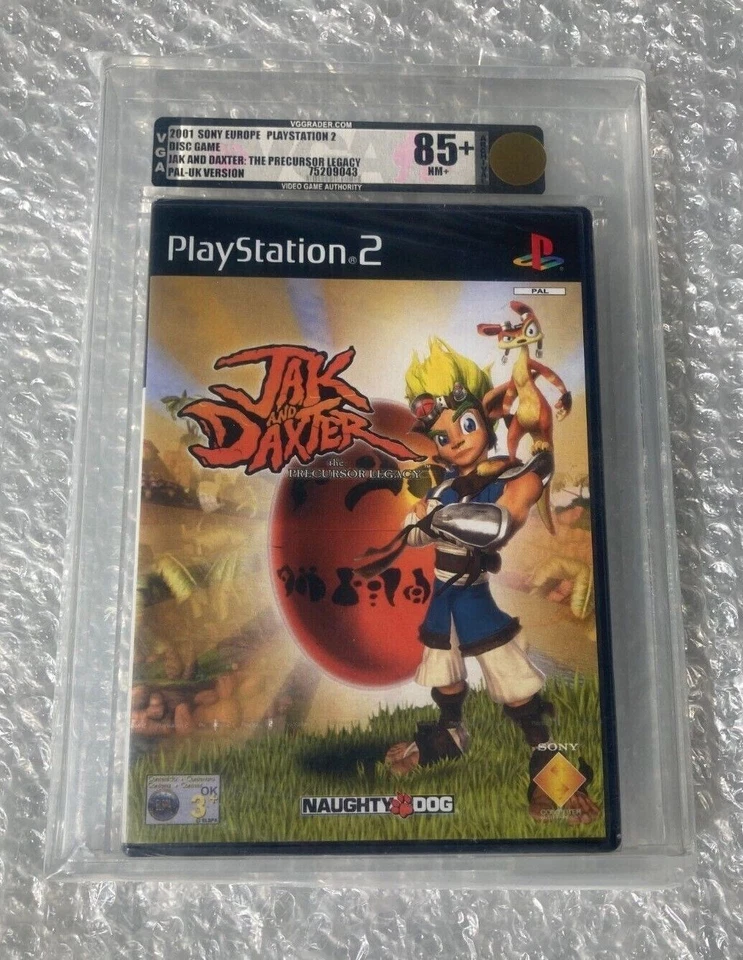 BRAND NEW SEALED JAK AND DAXTER FOR SONY PS2 PLAYSTATION 2 VGA GOLD GRADED 85+ - Image 1 of 4