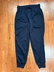 Lou & Grey Damen-Jogginghose marineblau Twill elastischer Bund Kordelzug Small gebraucht, in einwandfreiem Zustand - Bild 1 von 3