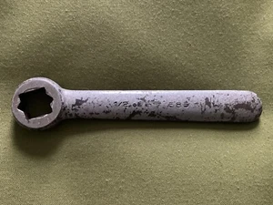 NO. 585 ARMSTRONG 1/2" LANTERN WRENCH 6 POINT MACHINIST LATHE TOOL USA - Picture 1 of 5