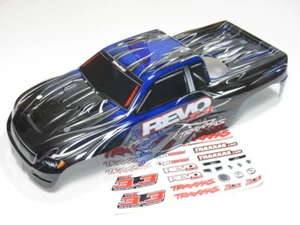 NEW 2.4GHZ BLUE REVO 3.3 TRAXXAS PAINTED BODY STICKERS - Picture 1 of 3