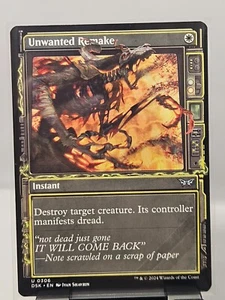 MTG Mint Singles - Unwanted Remake 0306 | DSK | Showcase | SYD - Picture 1 of 1