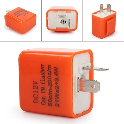 2-Pin einstellbares LED-Blinkrelais für Blinker/Blinker 42W - Image 1 of 4