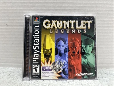 Gauntlet Legends (Sony PlayStation 1, 2000) PS1 - COMPLETE W REGISTRATION CARD - Image 1 of 4