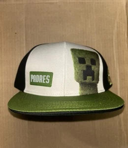 2025 San Diego Padres SGA Minecraft SnapBack Hat - Picture 1 of 3