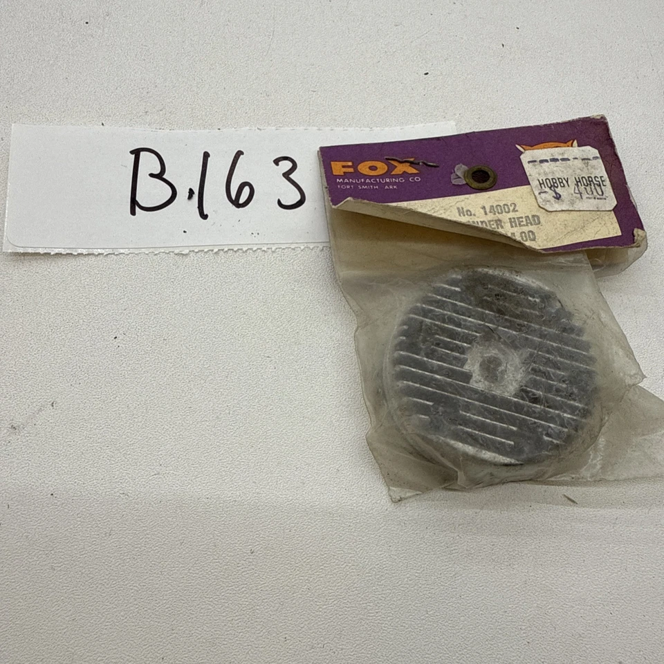 Fox Manufacturing #14002 Cylinder Head Model Airplane Part - Image 1 of 1