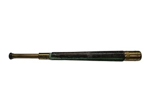 Antique Vintage Brass Leather Spyglass Maritime Telescope W. Ottway & Co Ltd? - Picture 1 of 10