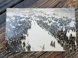 Rare Vintage 1912 Ski Tournament Fergus Falls Mn. RPPC Postcard - Picture 1 of 5