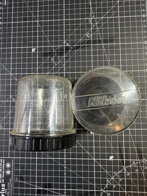 (2) Nikon Nikkor Hard Plastic Bubble Cases for Lenses, Nippon Kogaku - Image 1 of 2