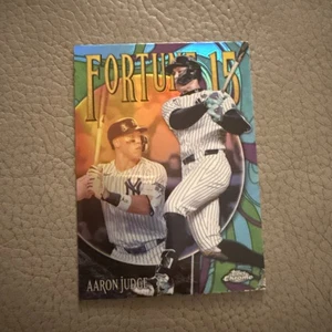 2025 Topps Chrome Baseball Aaron Judge Fortune 15 #F15-1 Yankees - Bild 1 von 2
