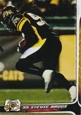 2010 EXTREME CFL STEVIE BAGGS HAMILTON TIGER-CATS #44 RAVENS JAGUARS NFL