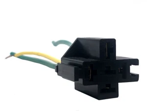 1PC Relay Socket Wire Harness Connector 12VDC 4Pin Automotive Relay - Picture 1 of 3