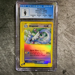 CGC 9 Dragonair 75/165 Uncommon Reverse Holo Pokemon Expedition - Picture 1 of 2