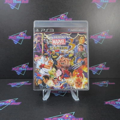 Refurbished Ultimate Marvel Vs Capcom 3 PS3 PlayStation 3 Complete  - 1 Year W.. - Image 1 of 4