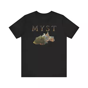 MYST PC PS1 Saturn Retro Style Cover Art Unisex Trikot Kurzarm T-Shirt - Bild 1 von 43