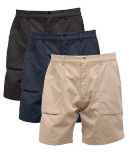 Regatta Water Repellent BEIGE BLACK or BLUE Polycotton Action Shorts - Picture 1 of 4