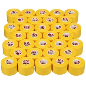 Team Color Athletic Tape, Yellow, For Ankle, Wrist, and Injury Taping, Helps Pro - Picture 1 of 5