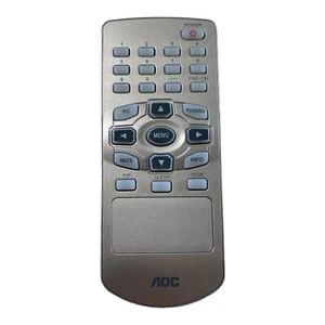 Nuovo Telecomando AOC 098GR7GW3CCACT Argento TV PC OEM Originale - Foto 1 di 4