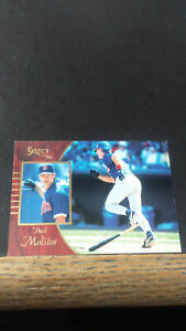 FREE SHIPPING-Paul Molitor-1996 Pinnacle/Select Baseball-HOF-no.110