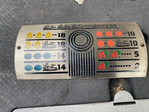 MILLS HI TOP ORIGINAL NOS AWARD CARD ETCHED 2/5 PAY SHOWBOAT HOTEL AND CASINO - Picture 1 of 1