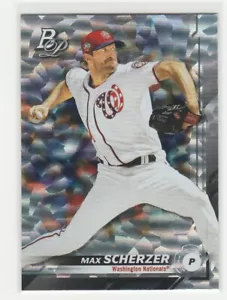 20019 BOWMAN PLATINUM MAX SCHERZER (ICE PARALEL) - Picture 1 of 4
